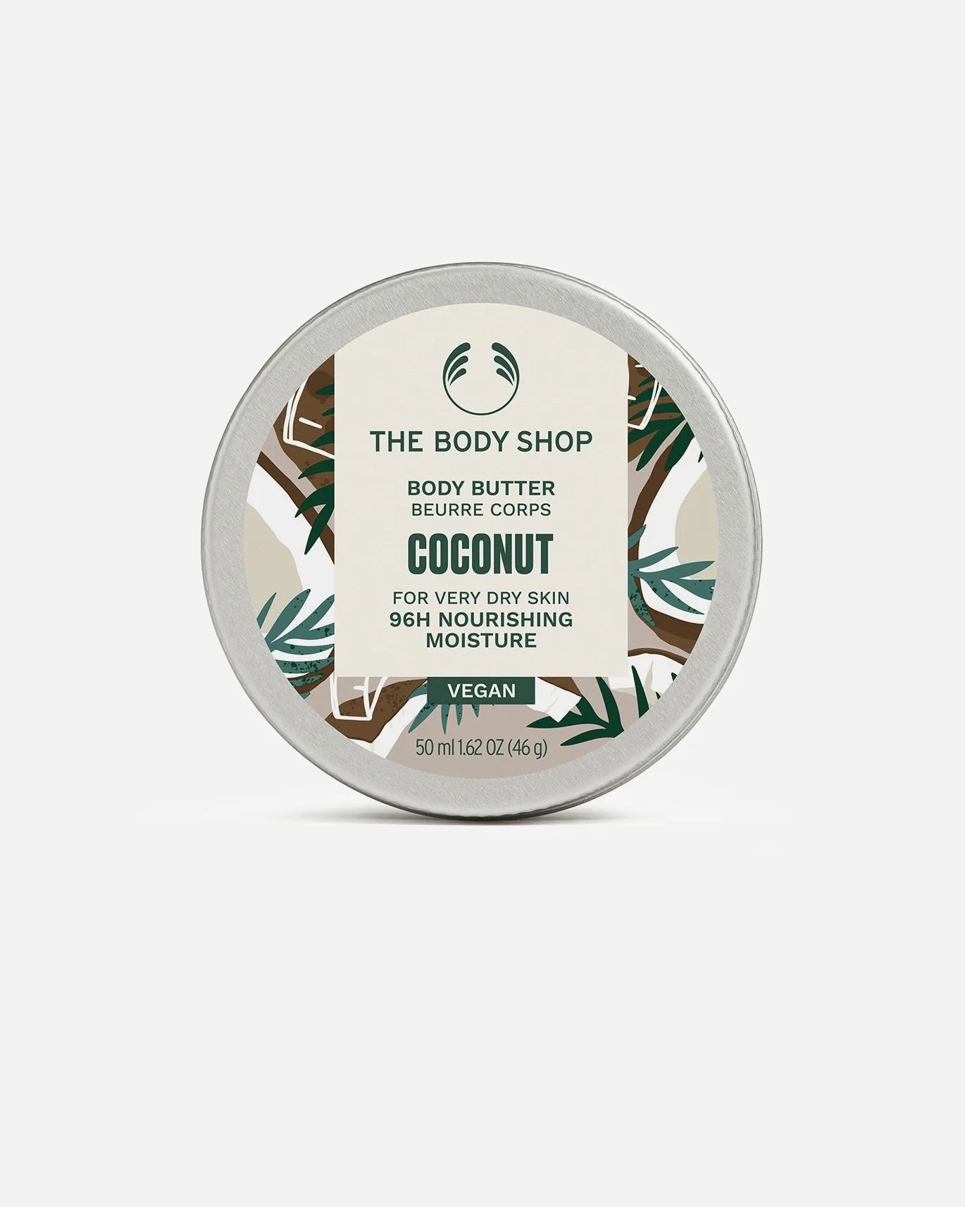 Кокосовый крем для тела - масло для тела The Body Shop, 50 мл