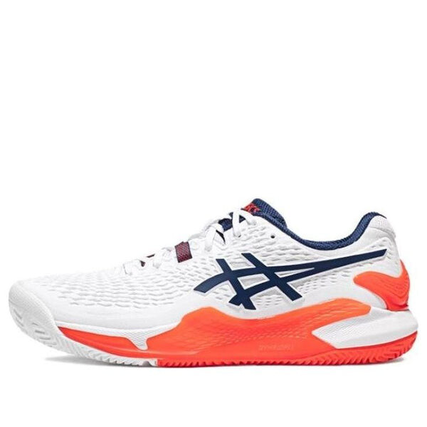 

Кроссовки гель разрешение 9 глина Asics, белый