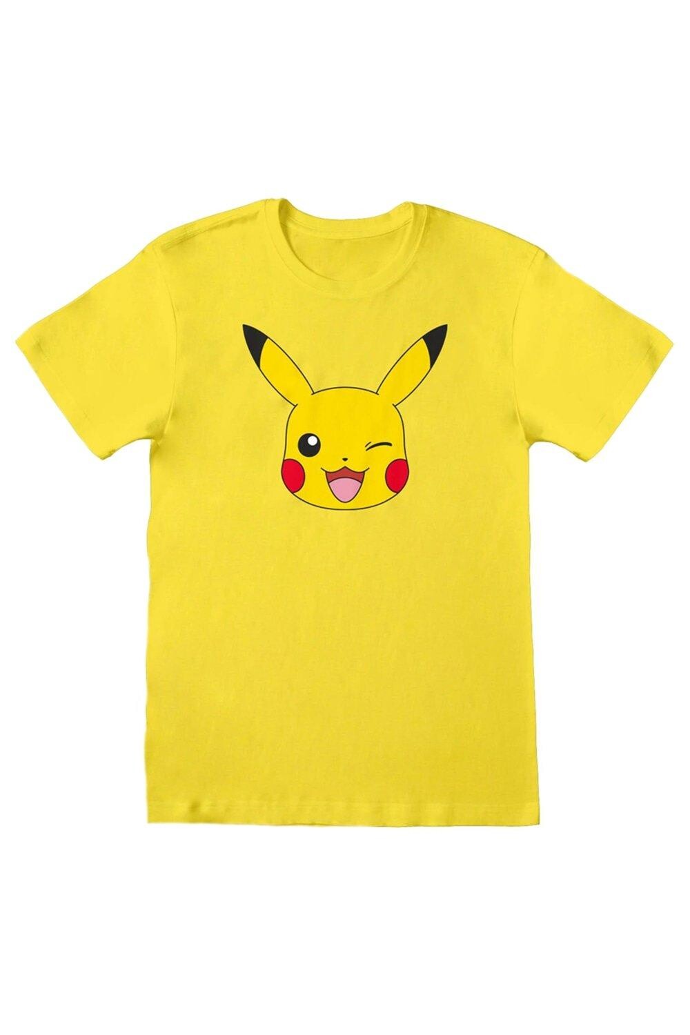 

Футболка с изображением Пикачу Pokemon, желтый