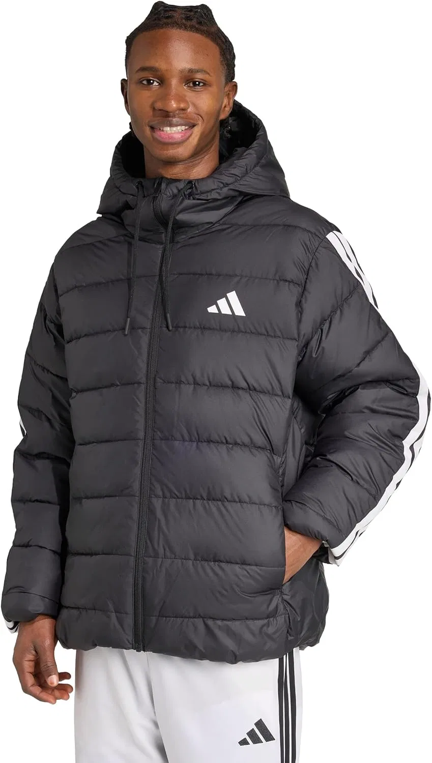 Мужская пуховая куртка adidas Essentials с тремя полосками