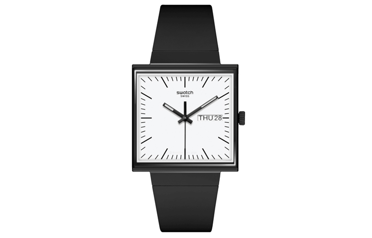 

SWATCH Белые часы унисекс SO34B700