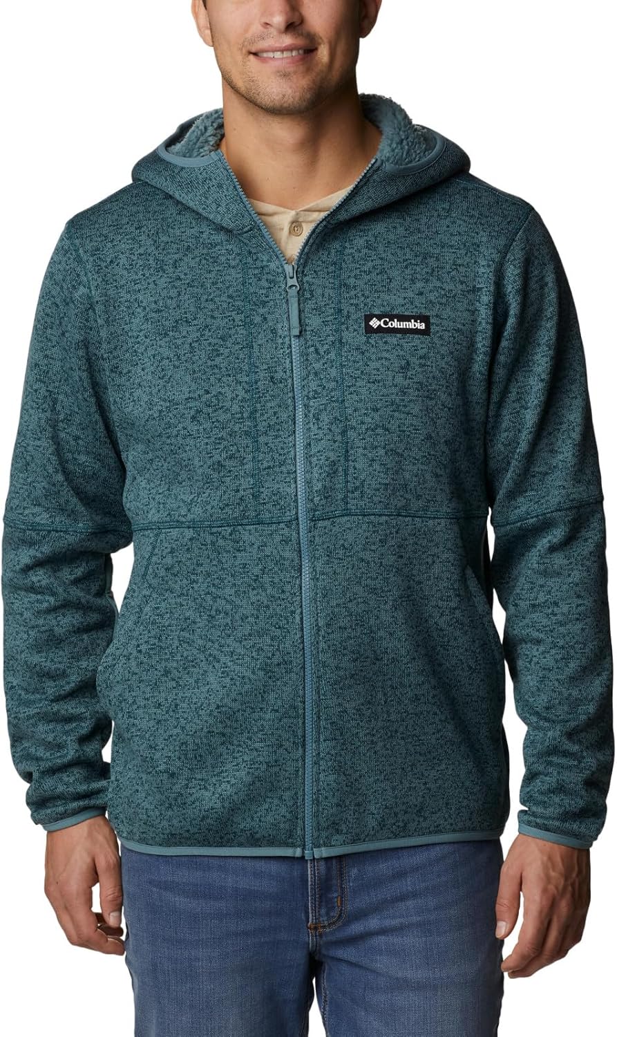 

Колумбия мужская толстовка Sweater Weather на молнии Columbia, Night Wave