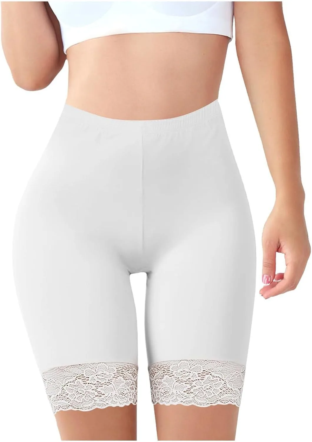 

Женские шорты-слипы Ice Silk с кружевной отделкой HGps8w