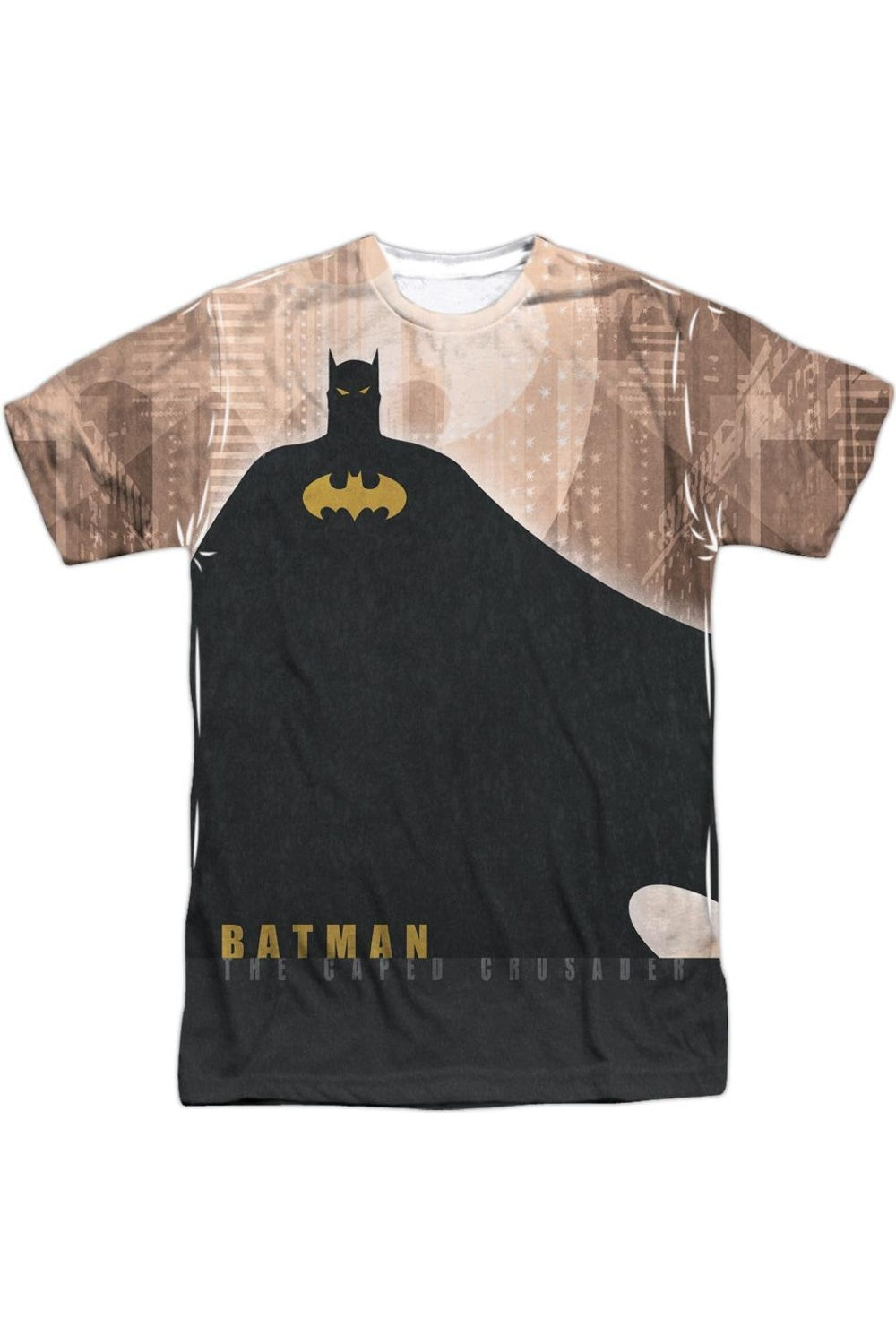 

Футболка с коротким рукавом Batman City Crusader для взрослых из полиэстера Gildan, белый