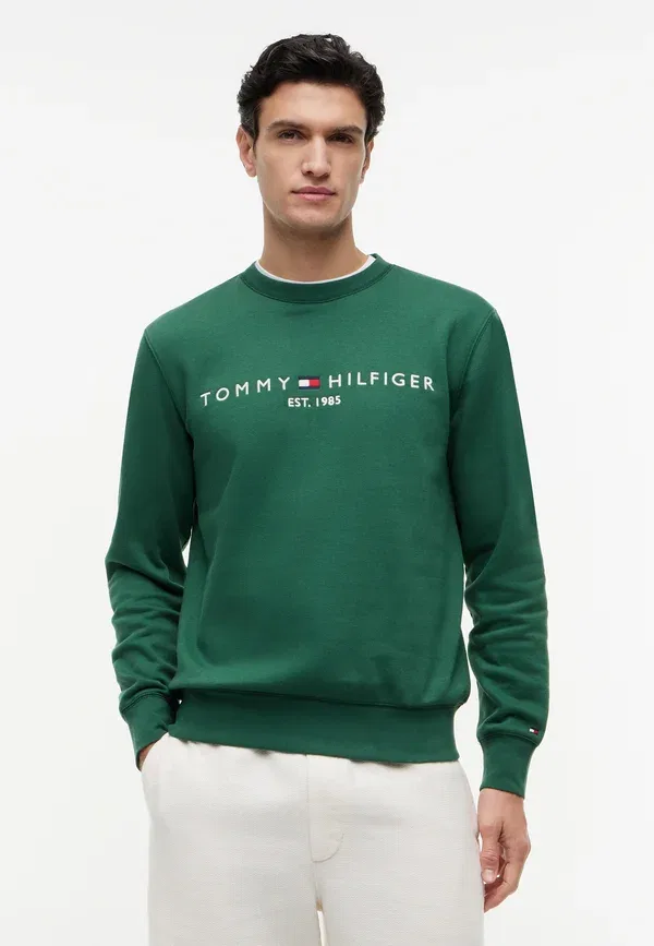 Свитшот Tommy Hilfiger, уличный зелёный