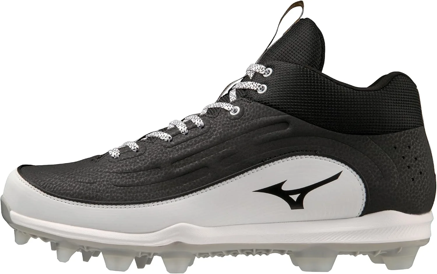 Мужские бейсбольные бутсы Mizuno Ambition 3 Mid TPU, белый/черный