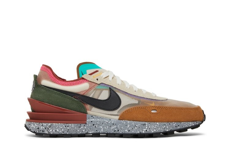 

Кроссовки Nike Waffle One, коричневый, Коричневый;серый, Кроссовки Nike Waffle One, коричневый