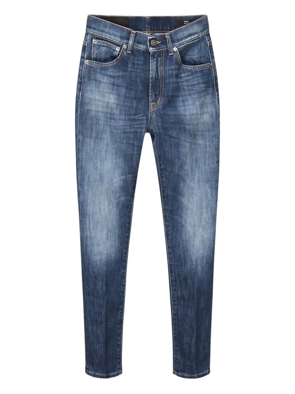 

Джинсы с эффектом потертости Dondup, синий