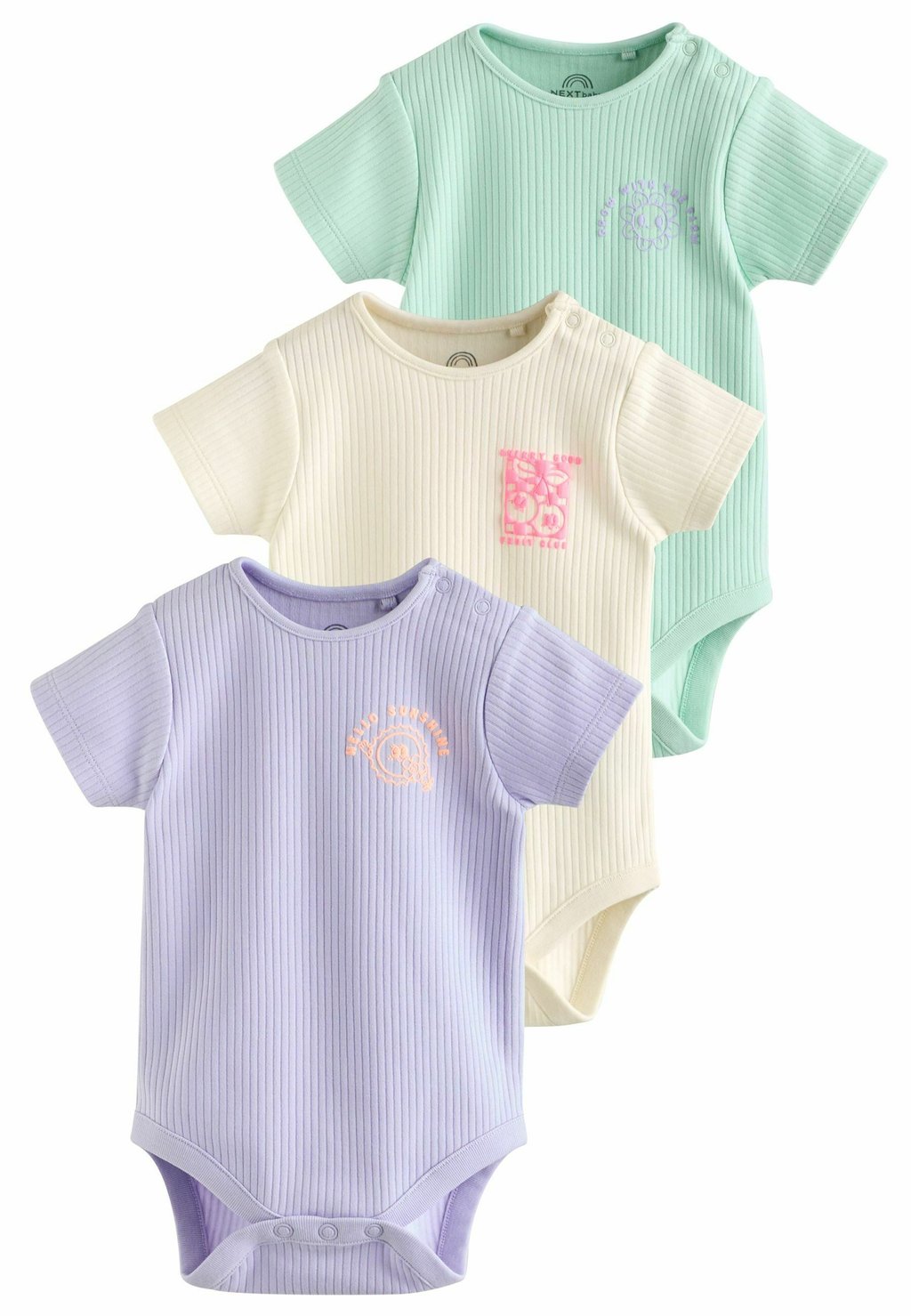 

Боди 3 PACK REGULAR FIT Next, бежевый
