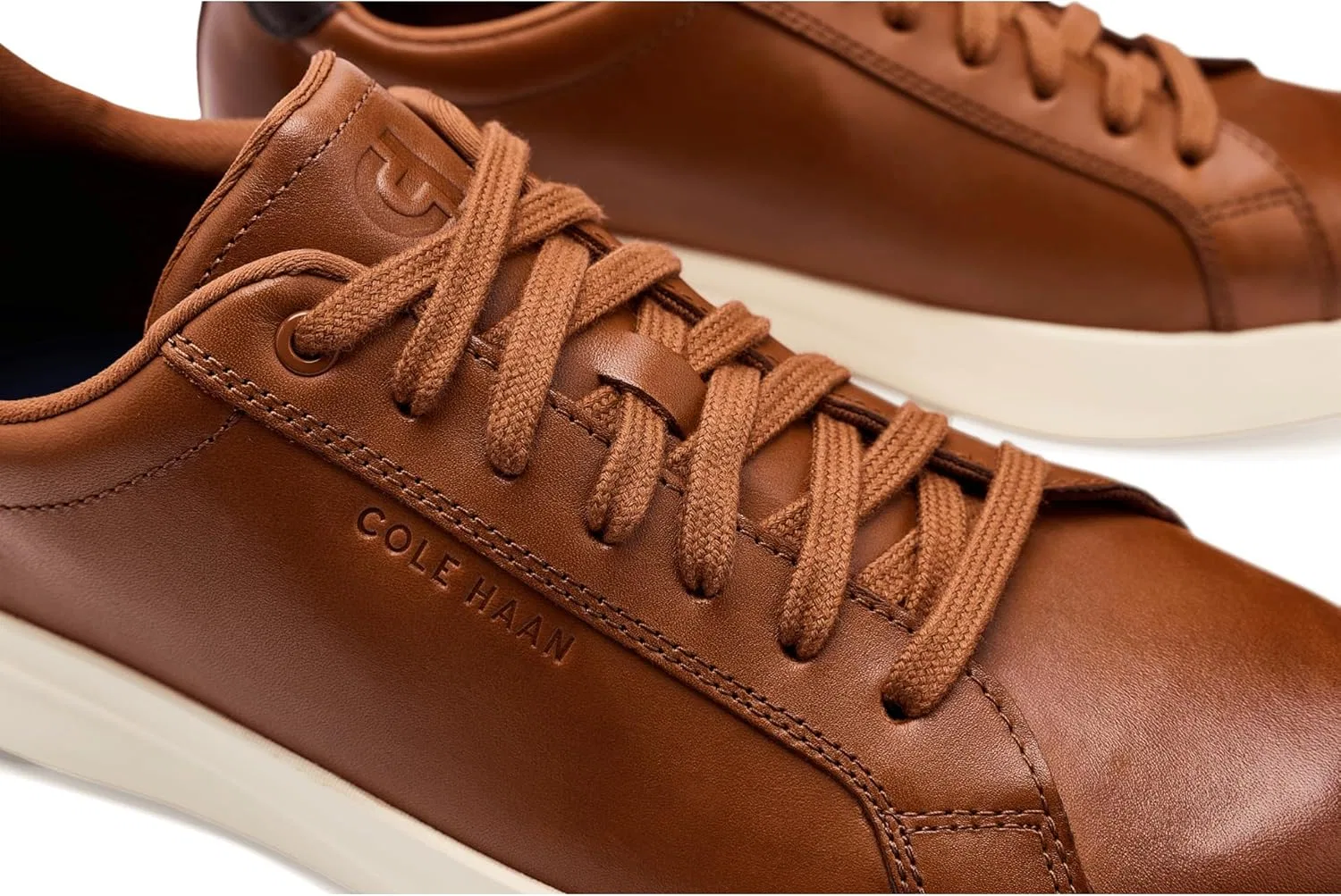 Мужские теннисные кроссовки Cole Haan Grand Crosscourt II, British Tan Ivory — фото 2