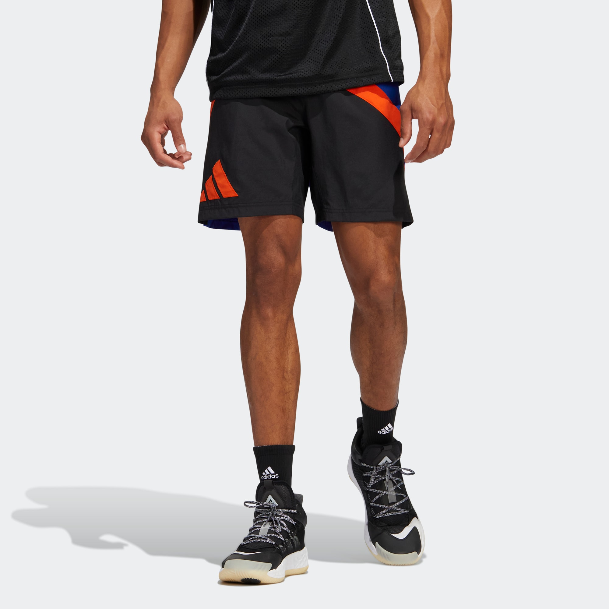 Футболка Adidas Galaxy Basketball Men's Royal Blue — фото 3