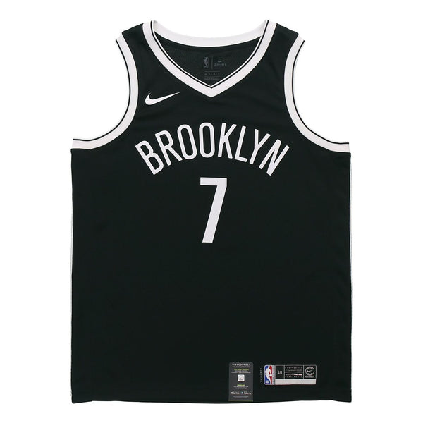 

Футболка nba team limited jersey sw fan edition brooklyn nets durant no. 7 black Nike, черный