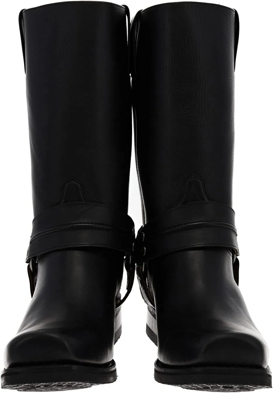 FB Fashion Boots FB Модные ботинки Унисекс байкерские ботинки синие высокие ботинки Лорен черные байкерские ботинки кожаные ботинки — фото 4