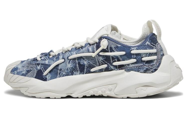

Кроссовки для скейтбординга Plexus унисекс с низким верхом Puma, синий/белый