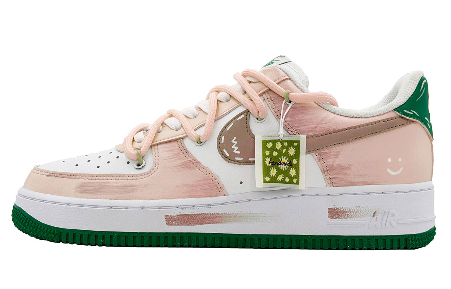 

Кроссовки Nike Air Force 1 Skateboarding Shoes Men Low-top Pink, розовый