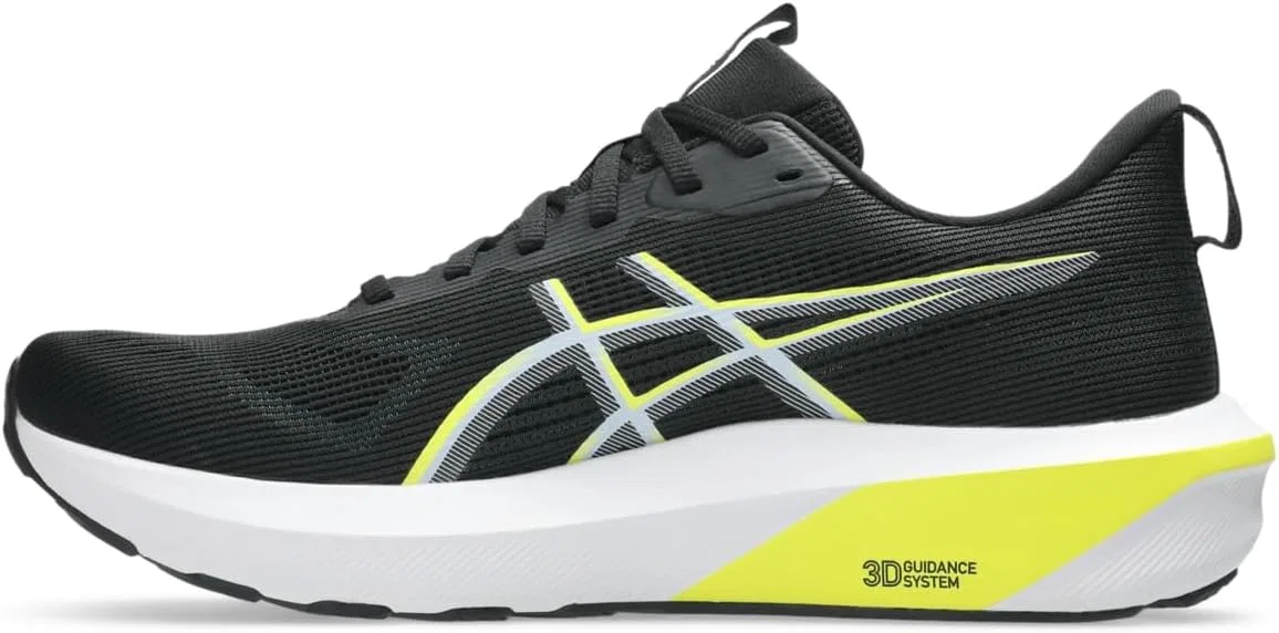 Мужские беговые кроссовки ASICS GT-1000 14, Black / Citron — фото 4
