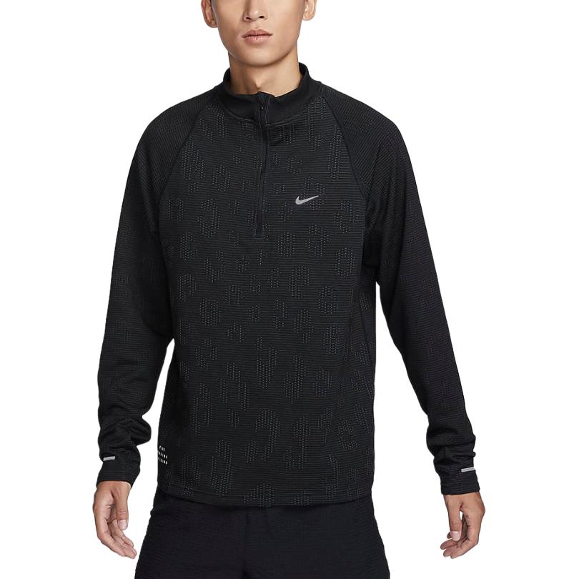 Толстовка Pinnacle Running Division Nike, черная — фото 2