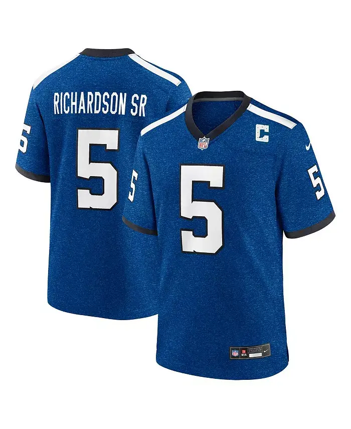 

Мужская игровая джерси Indianapolis Colts альтернативной серии Indiana Nights Anthony Richardson Sr. Royal Nike