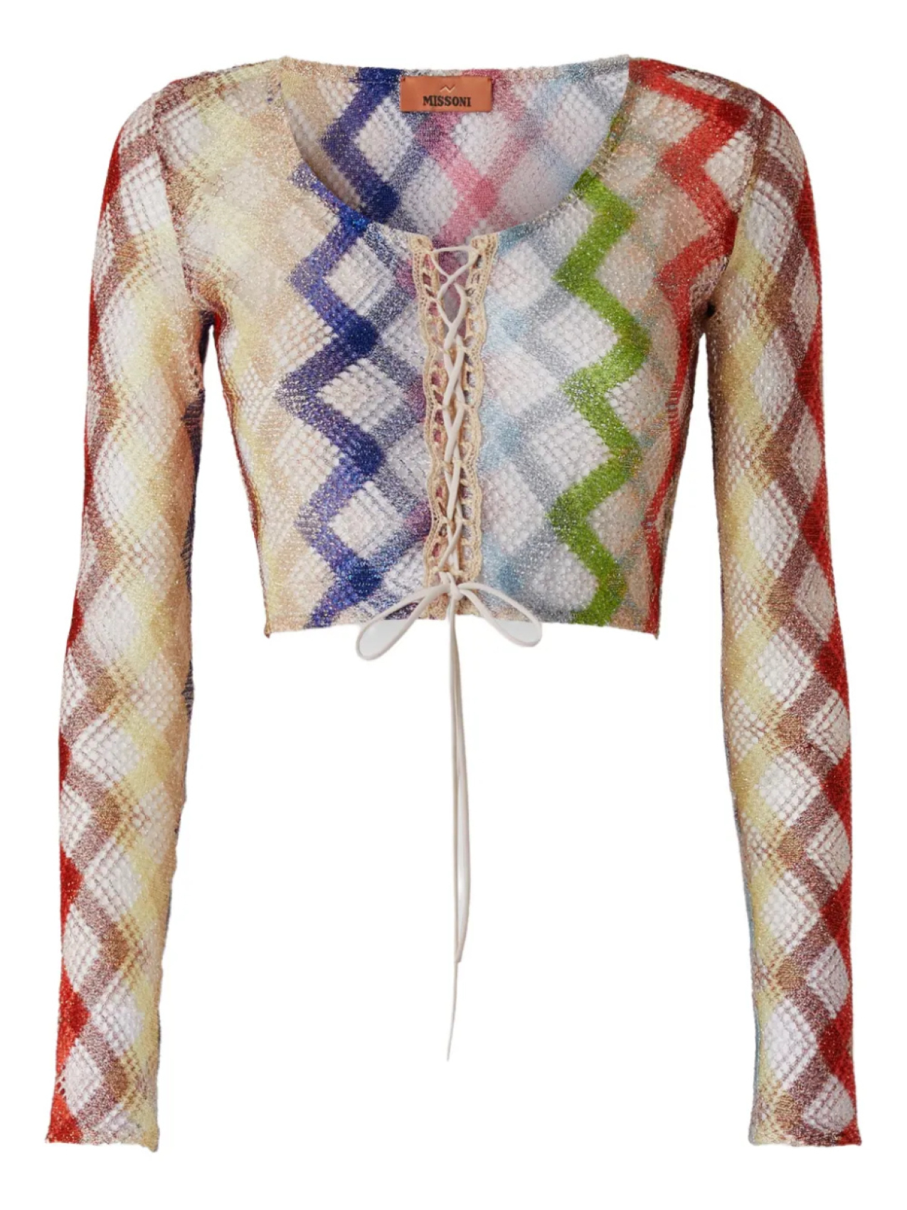 

Missoni блузка рыхлой вязки, нейтральный