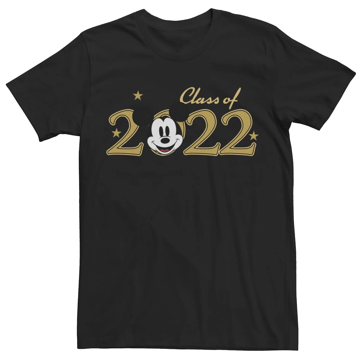 

Мужская футболка Disney Mickey Classic Mickey Mouse Face Class Of 2022 Licensed Character