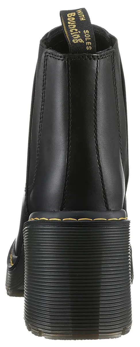 DR. MARTENS Ботинки челси "Spence", блочный каблук, фестивальный, ботильоны, слипоны на платформе, черный — фото 2