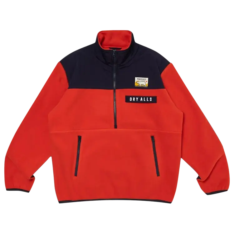 

Куртка Human Made Fleece Half- Zip 'Red', красный