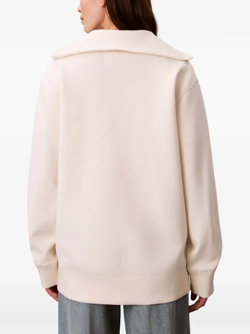 Толстовка на молнии Calvin Klein, белый — фото 4