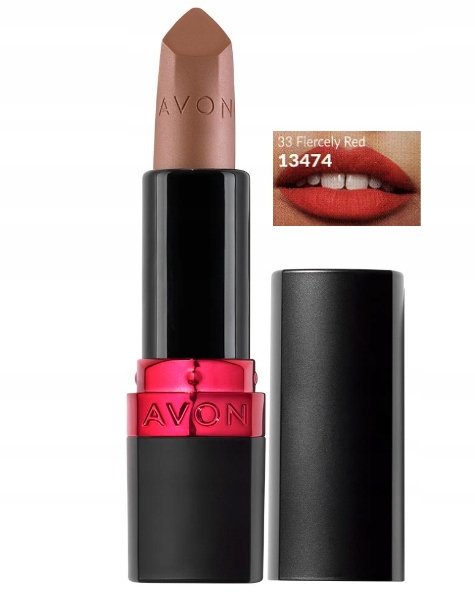 

Матовая помада AVON FIERCELY RED