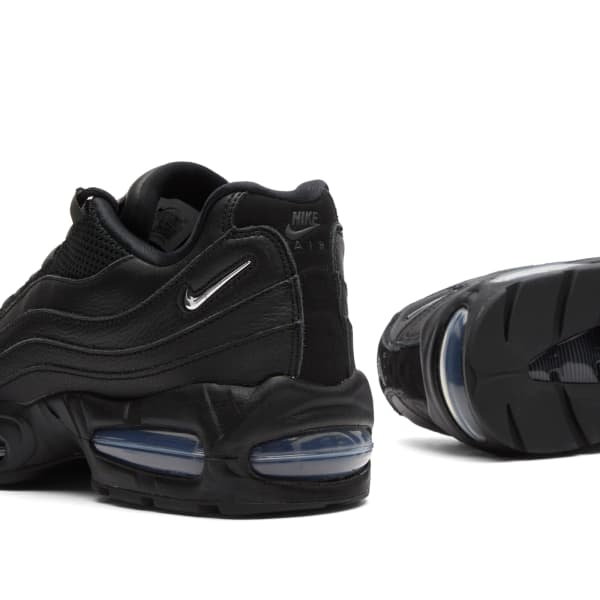 Кроссовки Air Max 95 с большими пузырями Nike, Black, Anthracite & Smoke Grey — фото 3