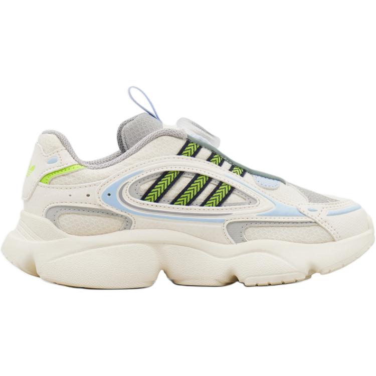 Adidas Originals Ozmillen Low top детские повседневные кроссовки бежевые — фото 2