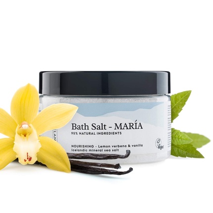 Натуральная соль для ванн Sara Energizing Epsom Salt с магнием и эфирными маслами 300 мл Spa Of Iceland — фото 2