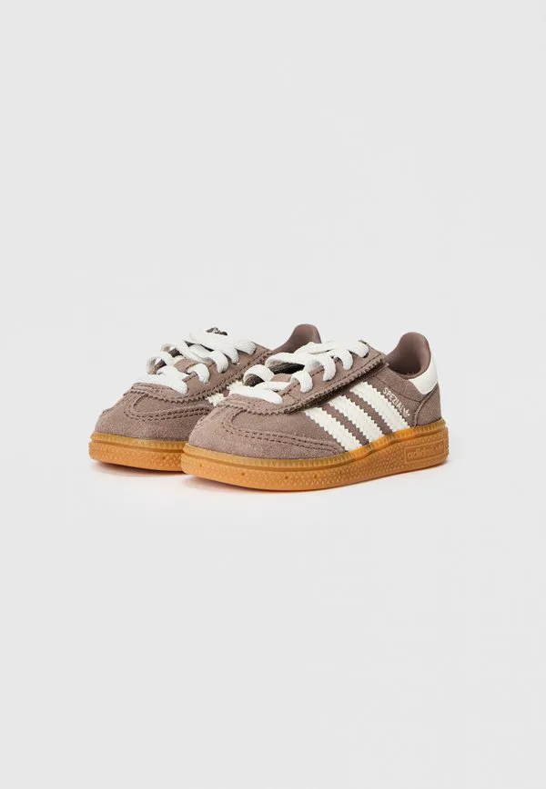 Игровые кроссовки handball spezial cf el i baby shoes Adidas Originals, Earth Strata/Off White/Gum — фото 2