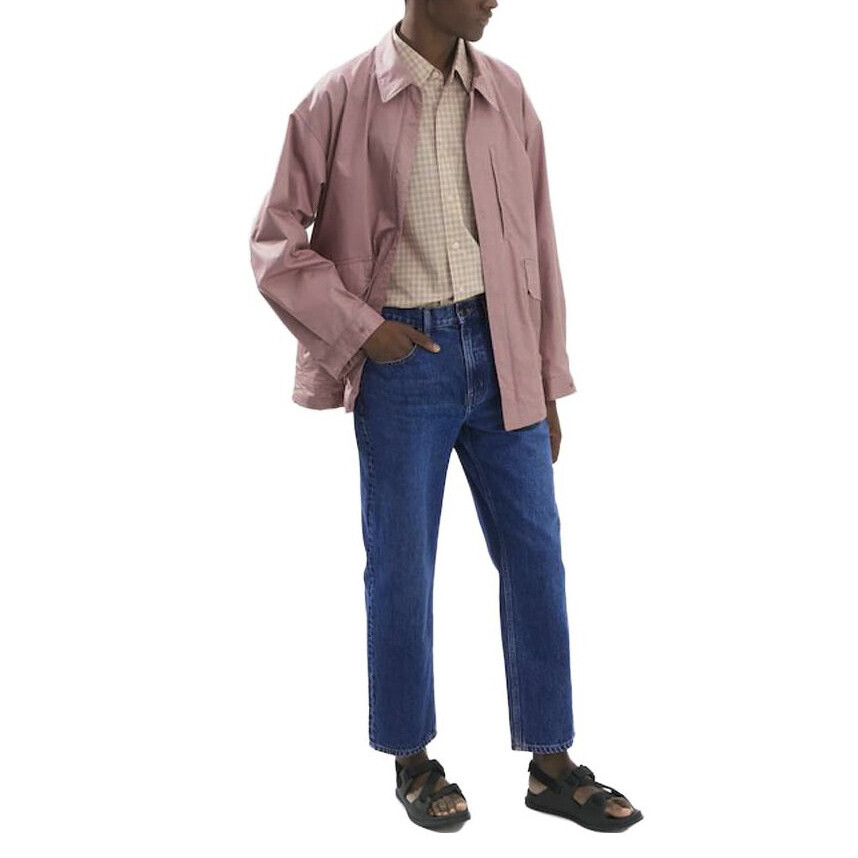 U Коллекция Джинсы Мужские Морской Синий Uniqlo, цвет Sea Blue — фото 3