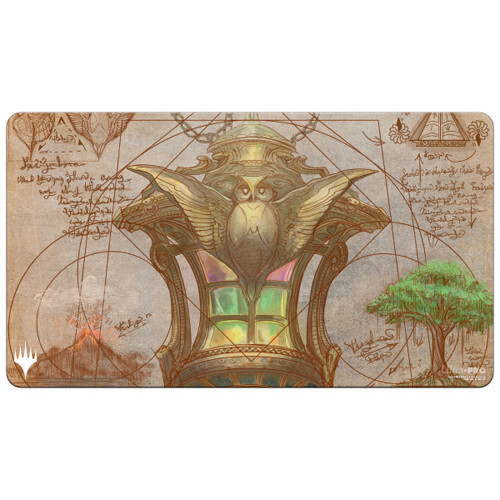 

Аксессуары Ultra Pro MtG Playmat: Brothers' War - Schematic Chromatic Lantern