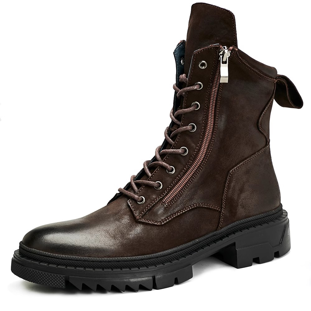 

Мужские ботинки Cahhrrn X Martin Boot Men Beige Voguhomme