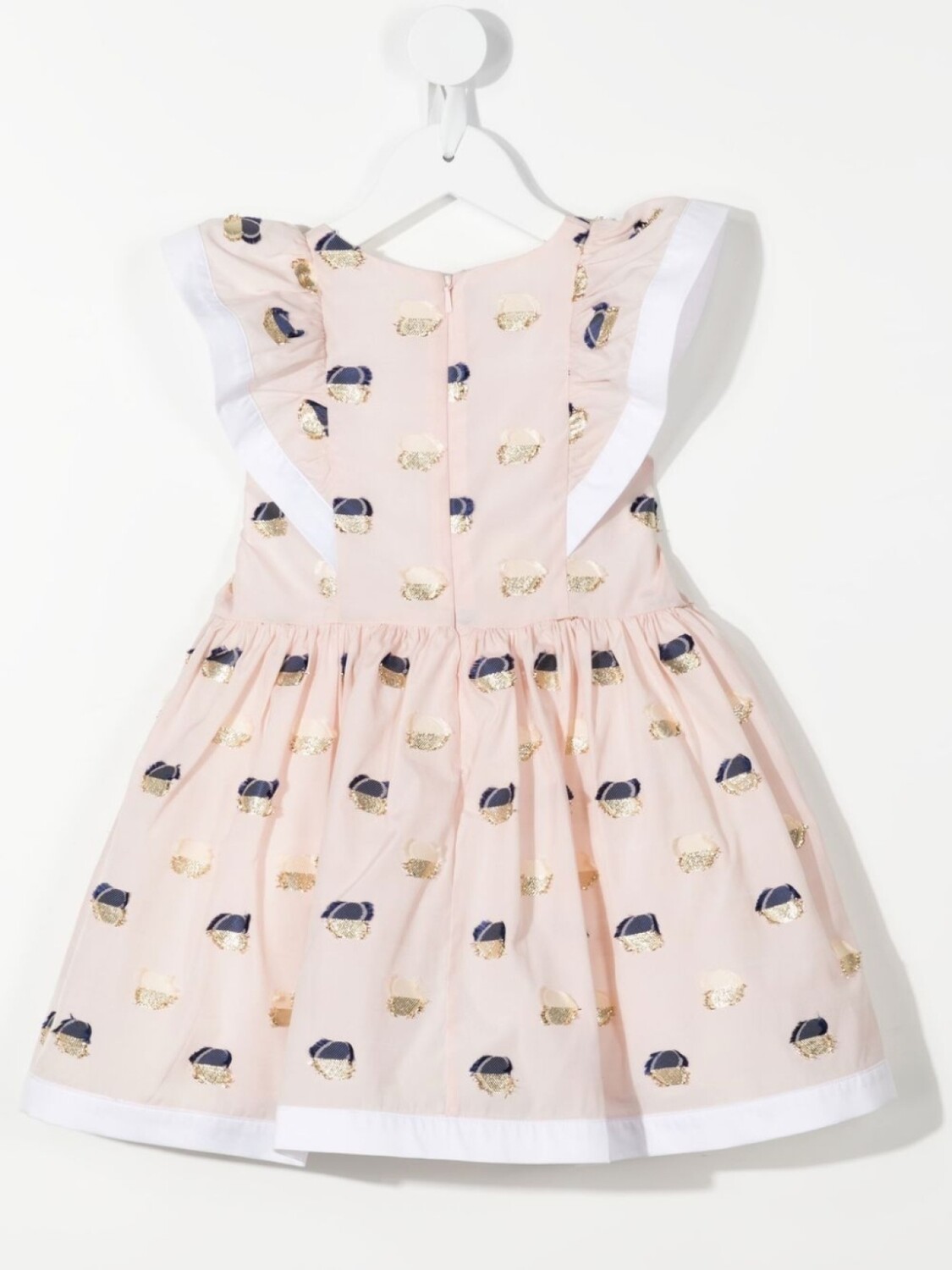 

Hucklebones London платье с графичным принтом, розовый