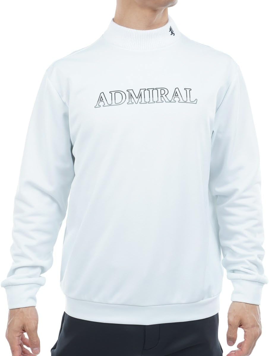 

Теплая толстовка Admiral Golf с высоким воротником-стойкой, белый