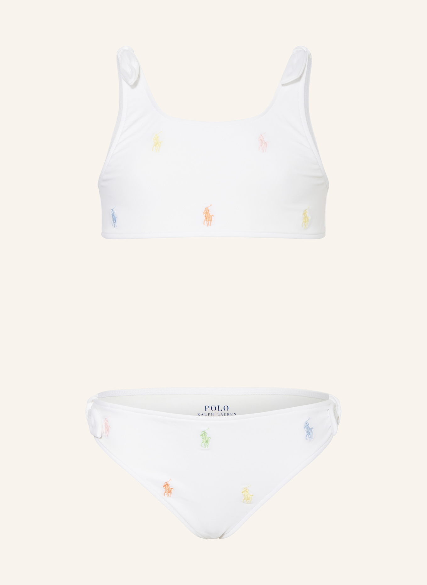 

Бикини-Бюстье Polo Ralph Lauren, белый