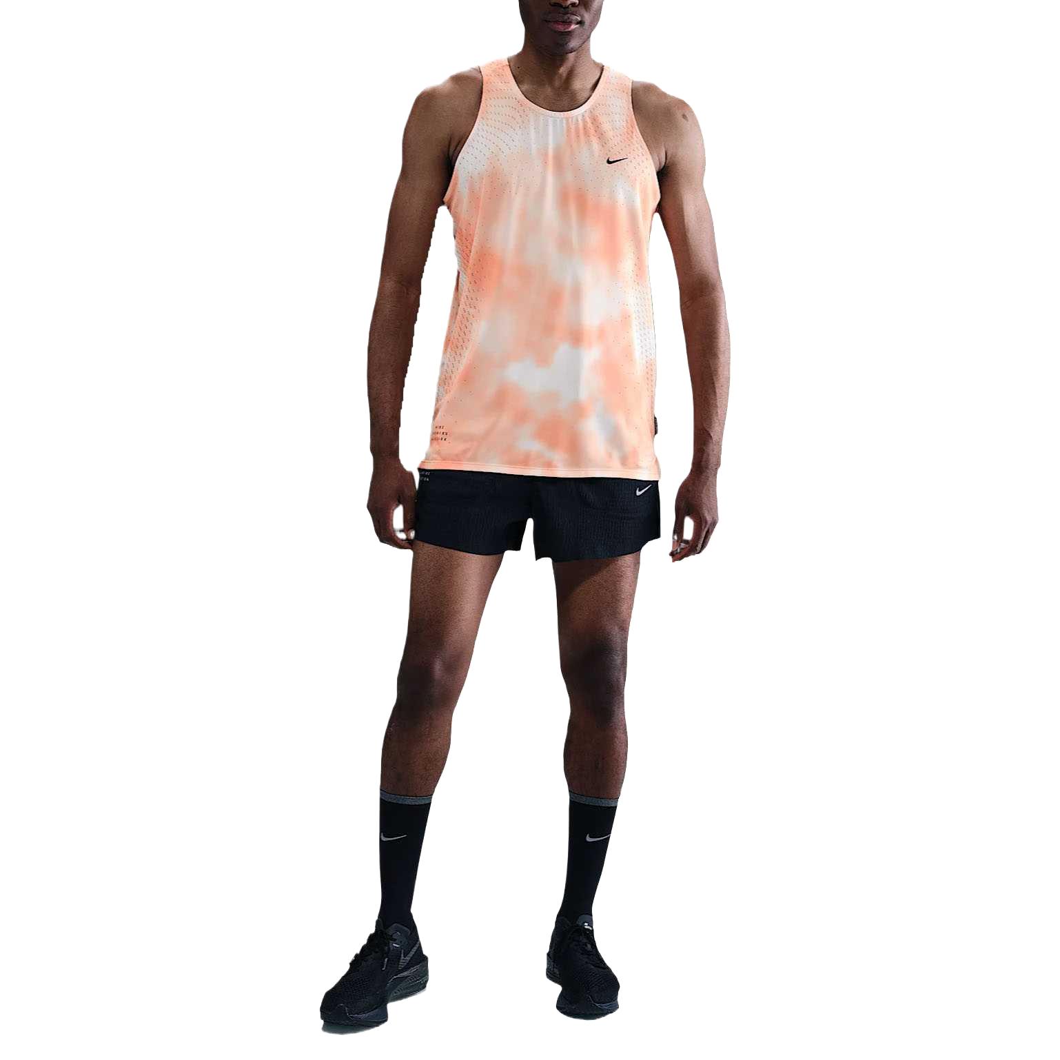 Мужская беговая майка Running Division Breathe Dri-FIT Adv Nike, оранжевый-844 — фото 3