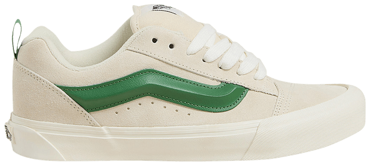 

Кроссовки Vans Knu-Skool 'Vintage Suede - White Green', кремовый