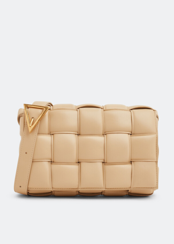 

Сумка Bottega Veneta Padded Cassette, бежевый