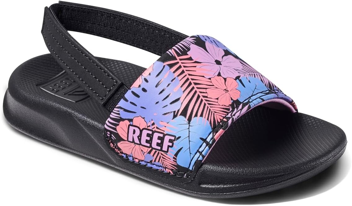 

Сандалии Reef Little One Slide, цвет Purple Fronds