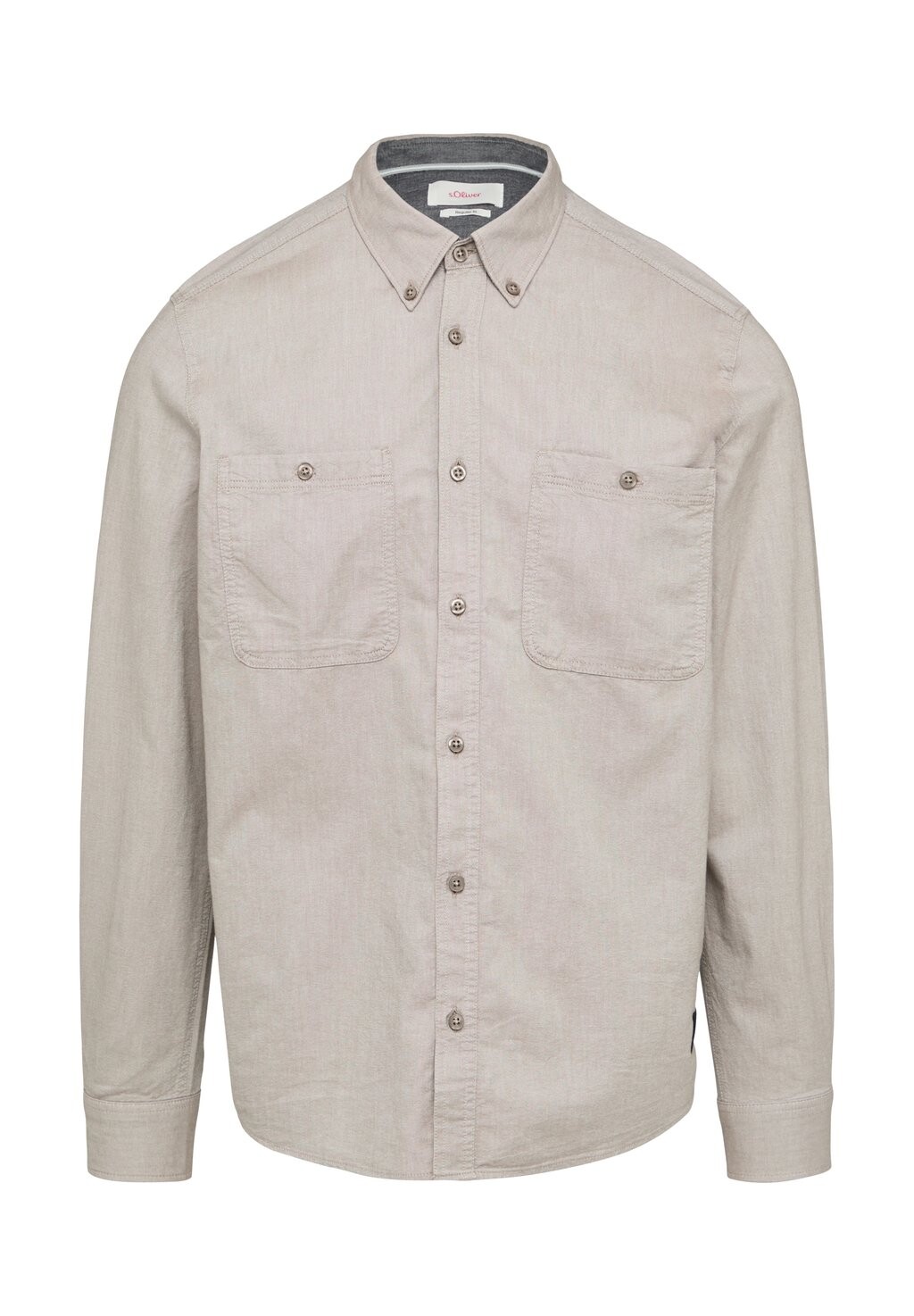 

Рубашка REGULAR FIT s.Oliver, бежевый