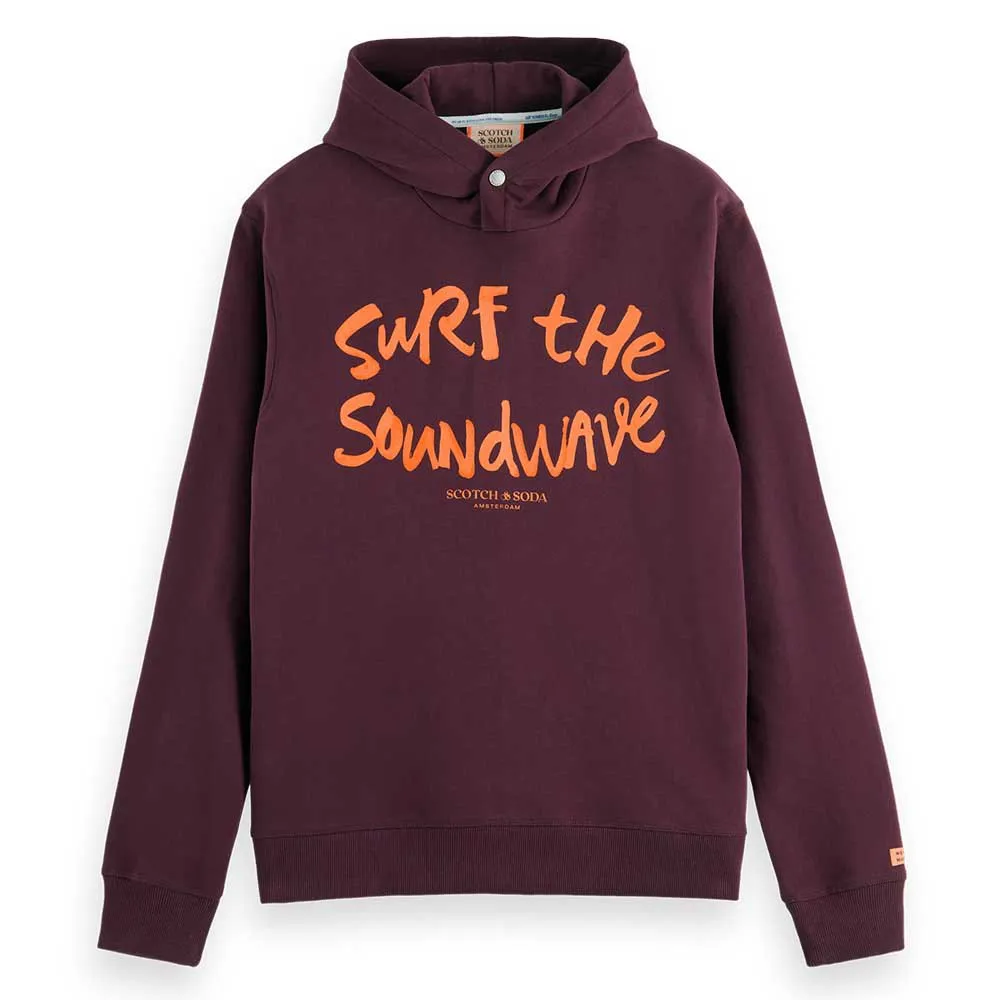 

Худи Scotch & Soda Surf The Soundwave, красный