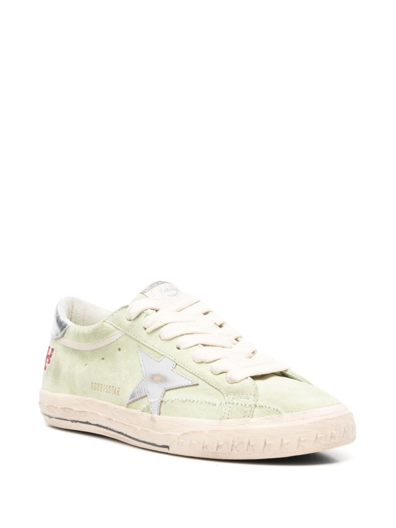 Golden Goose кеды Super-Star, зеленый — фото 2