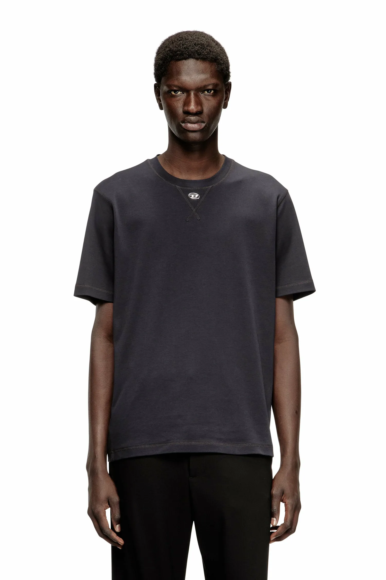 Мужская футболка T-MADJUST-TR Diesel, black — фото 4