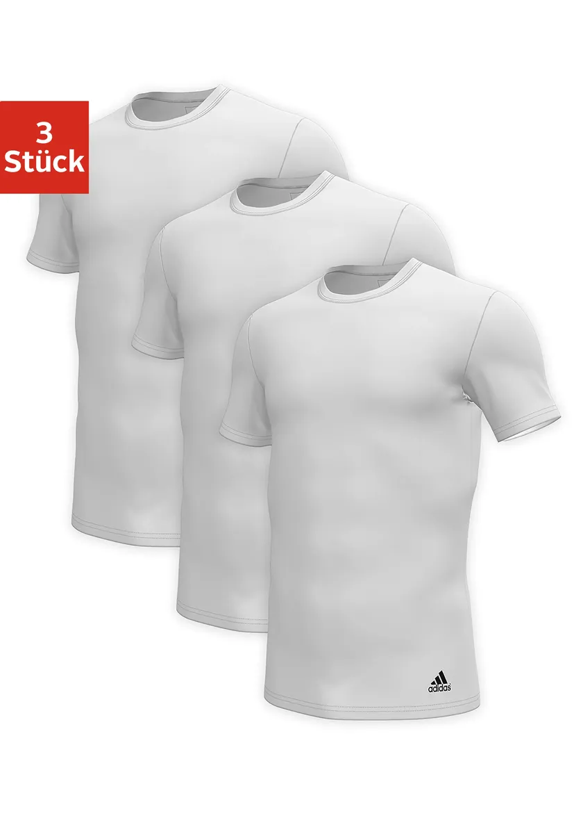 

Футболка Adidas Sportswear Active Flex Cotton с круглым вырезом, белый