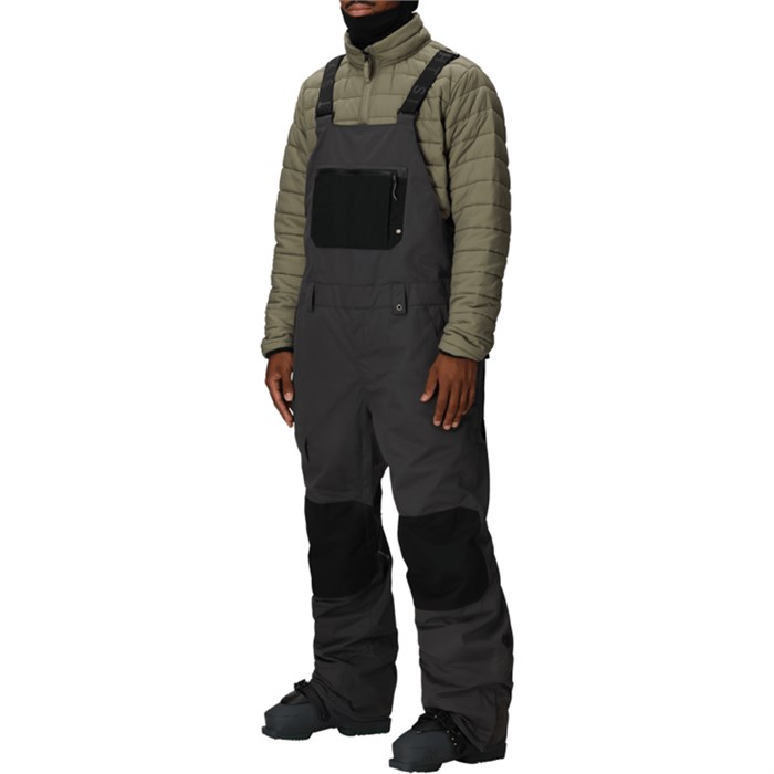 

Утепленные комбинезоны с подогревом колен - мужские 686, Charcoal Colorblock