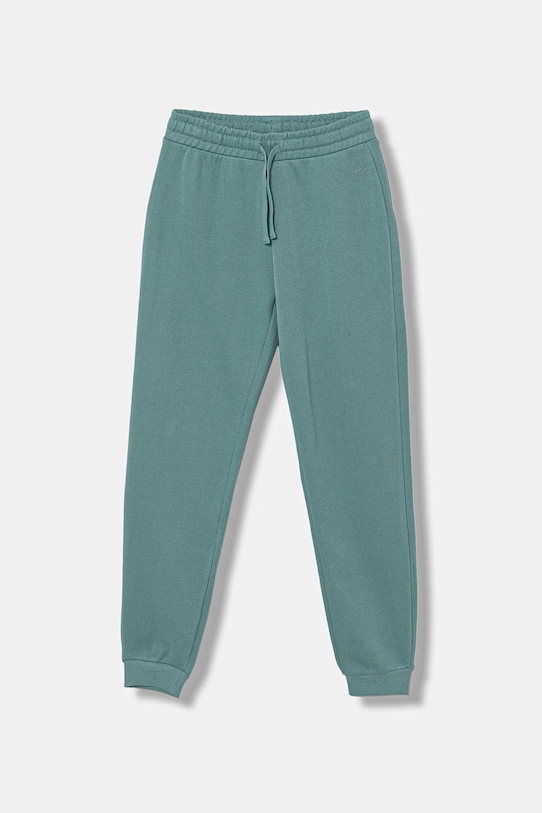 

Детские хлопковые спортивные брюки United Colors Of Benetton, бирюзовый