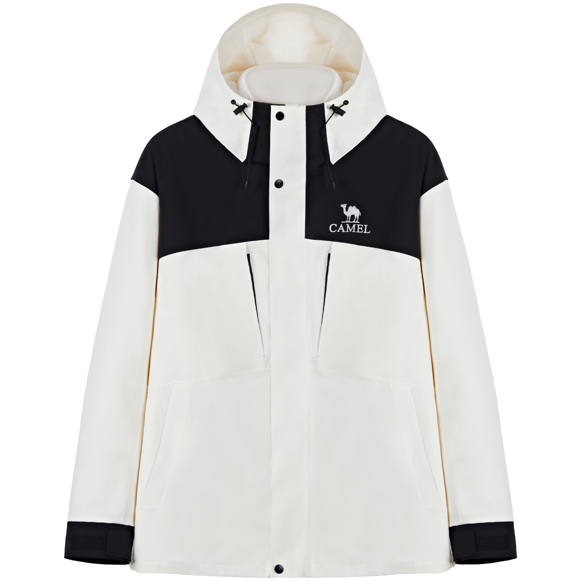 

Ветровка-куртка для любой погоды унисекс CAMEL, Bamboo Green/Phantom Black